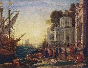 Claude Lorrain Landung der Kleopatra in Tarsos oil